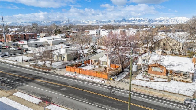 3824 S 500 E, South Salt Lake, UT 84106 - aerial view featuring a residential view and a mountain view