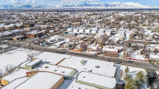 3824 S 500 E, South Salt Lake, UT 84106 - birds eye view of property featuring a residential view and a mountain view
