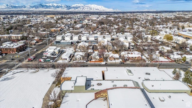 3824 S 500 E, South Salt Lake, UT 84106 - drone / aerial view featuring a residential view and a mountain view