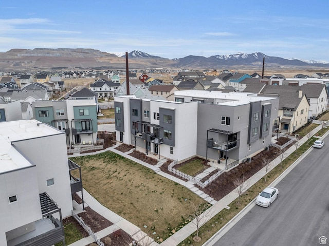 exterior space with a residential view