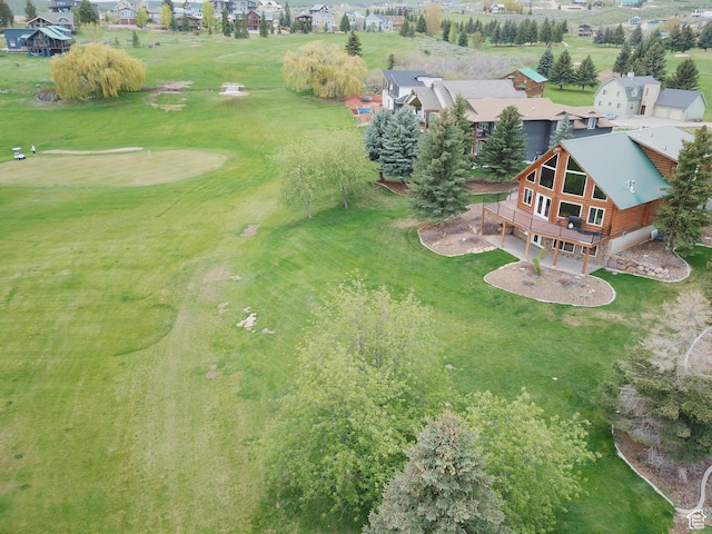 2568 Foxridge Dr, Garden City, UT 84028 - aerial perspective of suburban area with a local golf course