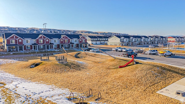 1410 S Divide Dr Unit 144, Santaquin, UT 84655 - drone / aerial view with a residential view