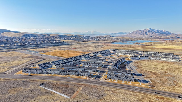 1410 S Divide Dr Unit 144, Santaquin, UT 84655 - drone / aerial view featuring a mountain view