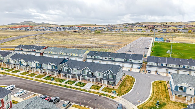 1410 S Divide Dr Unit 144, Santaquin, UT 84655 - bird's eye view with a mountain view and a residential view