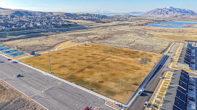 1410 S Divide Dr Unit 144, Santaquin, UT 84655 - aerial view with a water and mountain view
