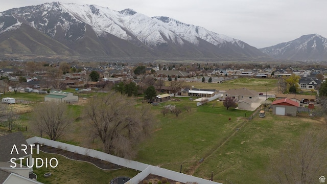 486 W 1200 N, Mapleton, UT 84664 - property view of mountains featuring a residential view