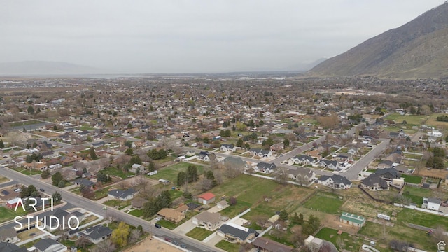 486 W 1200 N, Mapleton, UT 84664 - aerial view featuring a residential view and a mountain view