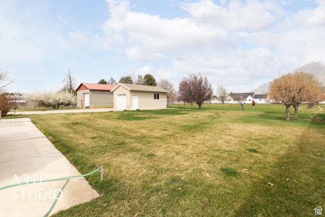486 W 1200 N, Mapleton, UT 84664 - view of yard featuring an outdoor structure