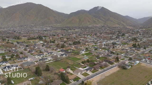 486 W 1200 N, Mapleton, UT 84664 - aerial view with a residential view and a mountain view