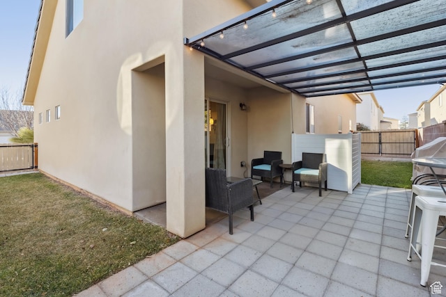 6212 W 100 S, Hurricane, UT 84737 - view of patio / terrace featuring fence