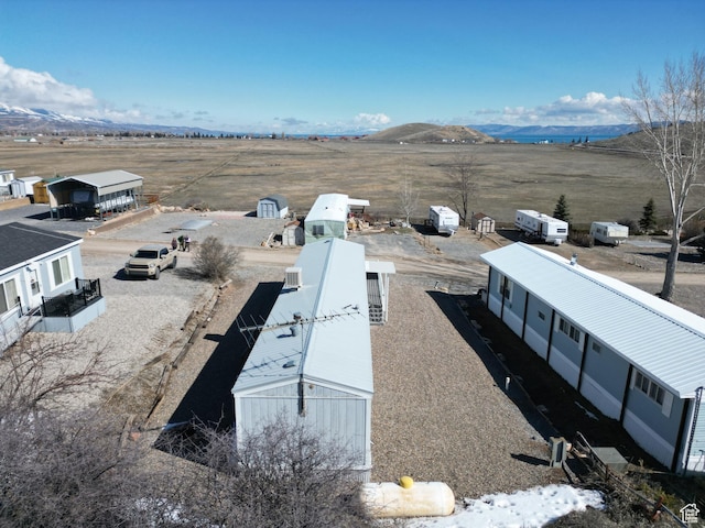 3068 S Monarch Cir Unit 343, Garden City, UT 84028 - aerial view of sparsely populated area with a mountainous background
