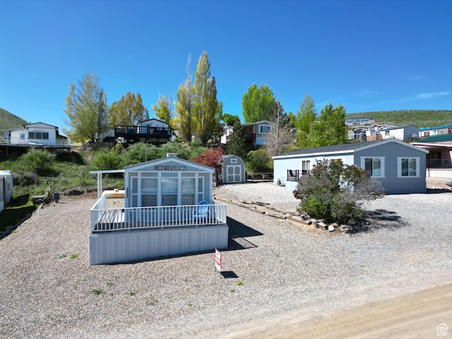 3068 S Monarch Cir Unit 343, Garden City, UT 84028 - view of yard featuring a storage shed