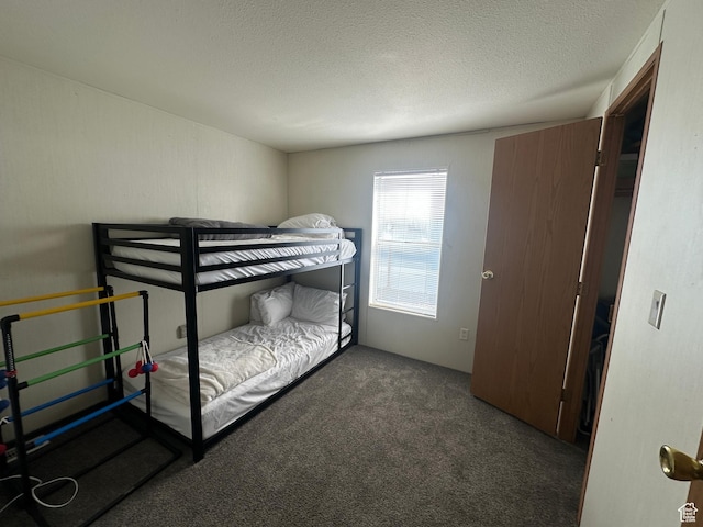3068 S Monarch Cir Unit 343, Garden City, UT 84028 - bedroom with carpet floors and a textured ceiling