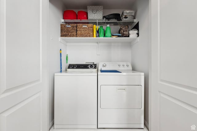 1022 W Allington Dr N, North Salt Lake, UT 84054 - washroom with washing machine and dryer and laundry area