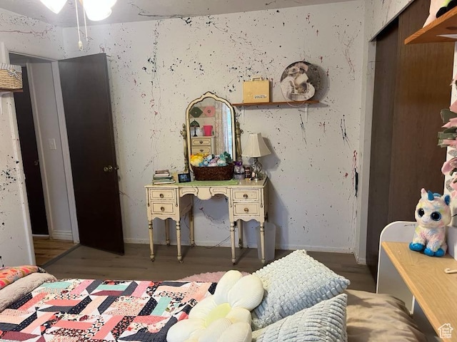 1213 N Winston Dr, Kaysville, UT 84037 - bedroom featuring wood finished floors