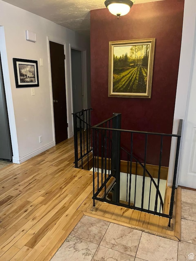 1213 N Winston Dr, Kaysville, UT 84037 - stairway with wood finished floors and baseboards