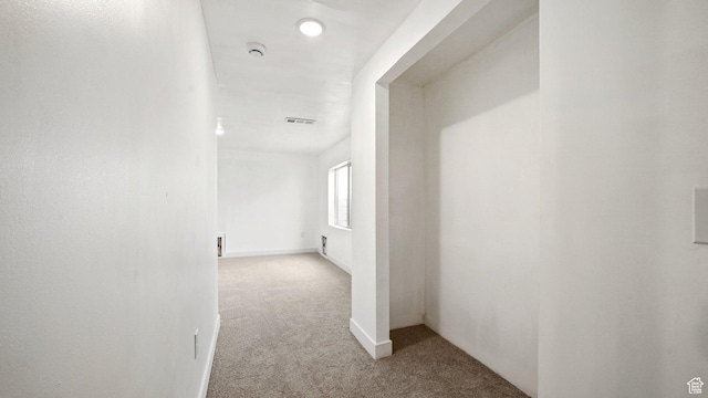 7756 W Bellfield Rd, Magna, UT 84044 - hall with visible vents and carpet flooring