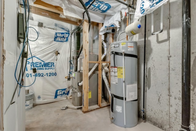 utilities with secured water heater