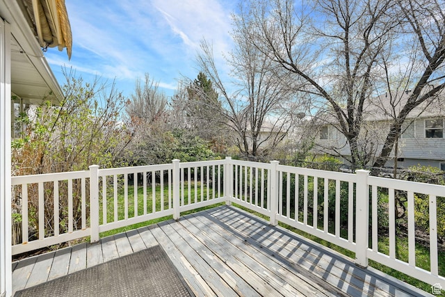 view of deck