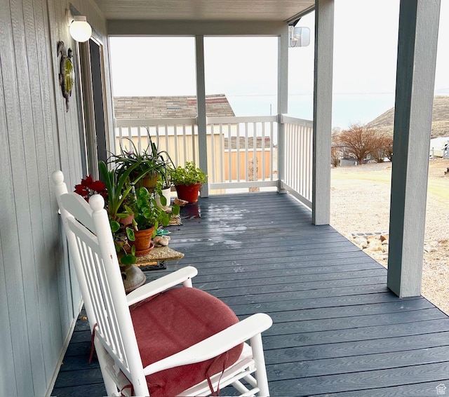 3203 S Nina Loop, Garden City, UT 84028 - view of wooden terrace
