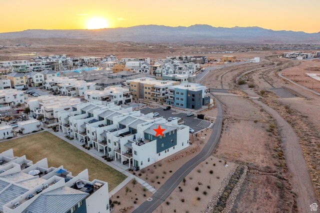 5399 S Cerulean Ln Unit 95, St George, UT 84790 - bird's eye view featuring a mountain view