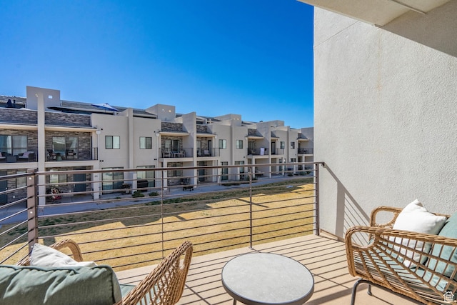 5399 S Cerulean Ln Unit 95, St George, UT 84790 - balcony with a residential view