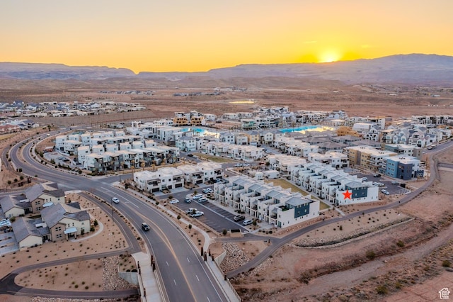 5399 S Cerulean Ln Unit 95, St George, UT 84790 - birds eye view of property featuring a mountain view