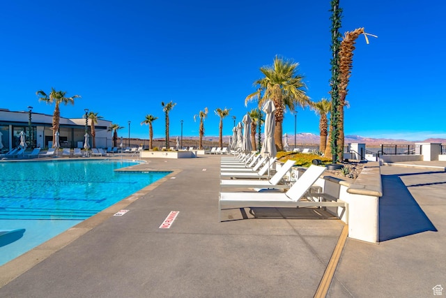 5399 S Cerulean Ln Unit 95, St George, UT 84790 - community pool featuring fence and a patio area