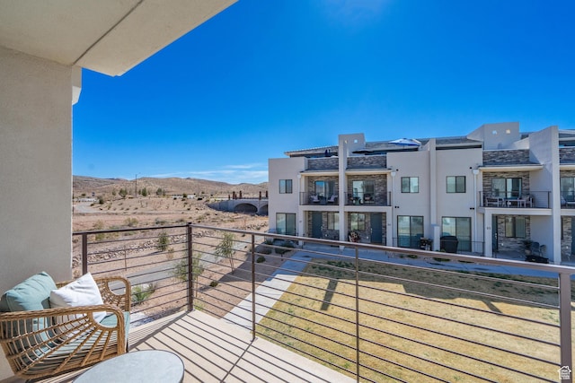 5399 S Cerulean Ln Unit 95, St George, UT 84790 - balcony with a mountain view