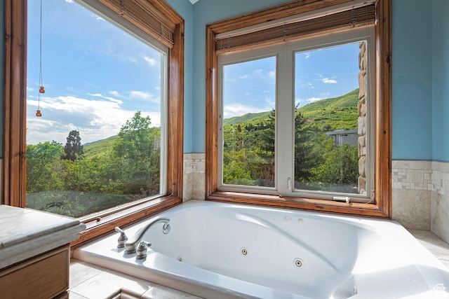 5888 E Pioneer Fork Rd N, Salt Lake City, UT 84108 - full bath with a jetted tub