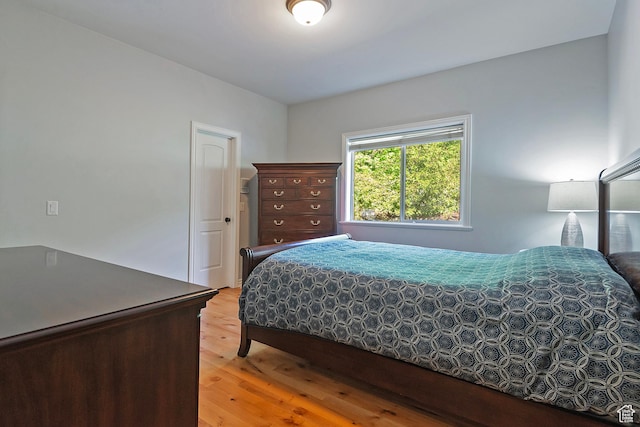 5888 E Pioneer Fork Rd N, Salt Lake City, UT 84108 - bedroom featuring light wood finished floors