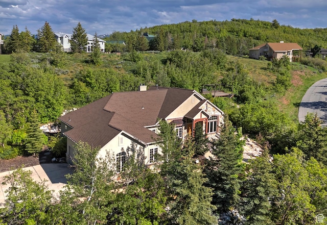 5888 E Pioneer Fork Rd N, Salt Lake City, UT 84108 - aerial view featuring a view of trees