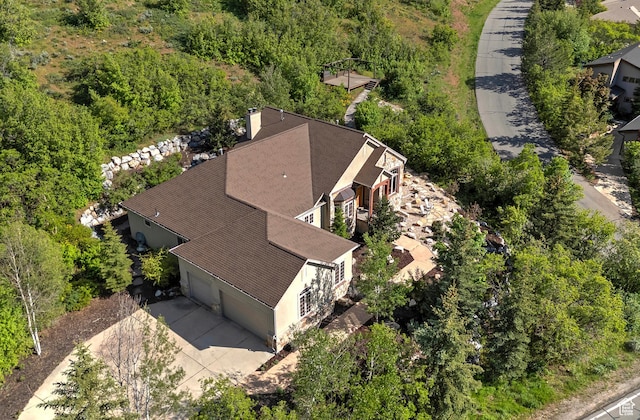5888 E Pioneer Fork Rd N, Salt Lake City, UT 84108 - bird's eye view