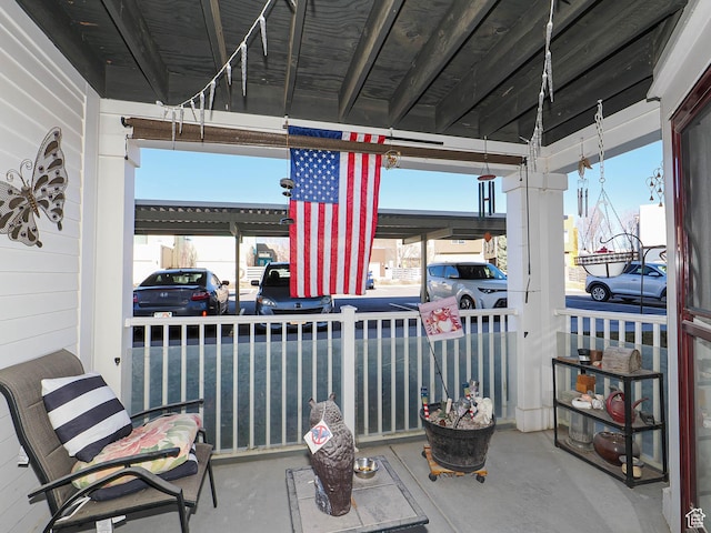 view of patio