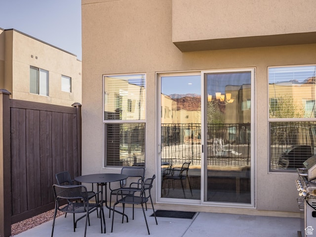 429 N 600 W, Moab, UT 84532 - view of patio / terrace with outdoor dining area and fence