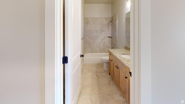 2696 W 2495 S Unit 207, Syracuse, UT 84075 - full bathroom with toilet, vanity, and shower / bathing tub combination