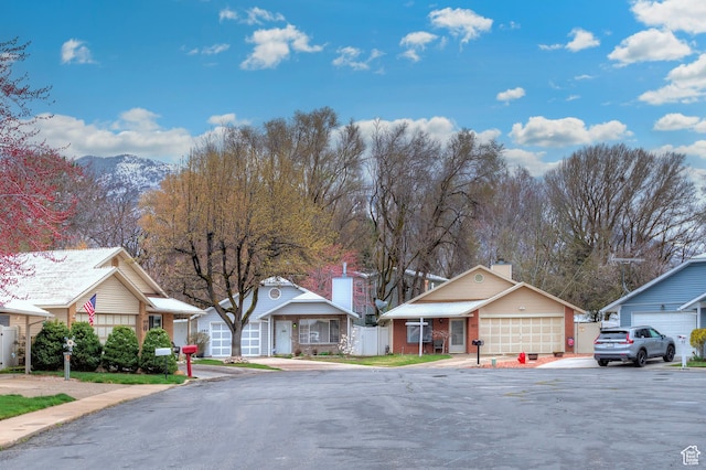 1077 E Deerwalk Ln S, Ogden, UT 84404 - view of street featuring a residential view and a mountain view