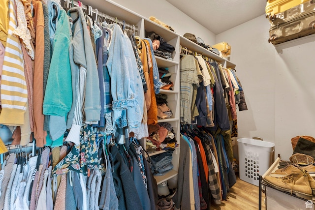 6832 W 1500 N, Cedar City, UT 84721 - walk in closet with wood finished floors
