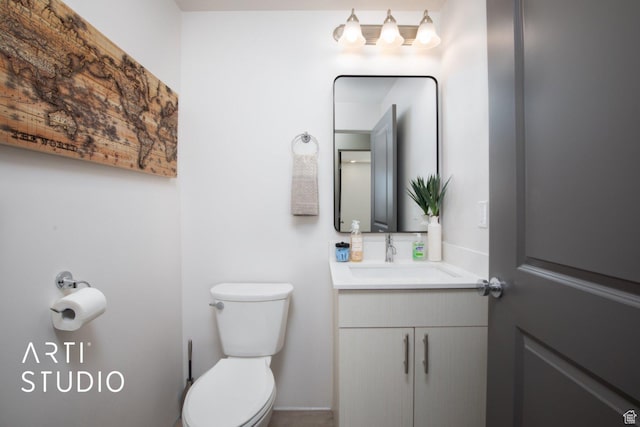 76 E 450 N, Ephraim, UT 84627 - bathroom with toilet and vanity