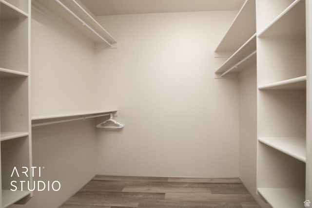 76 E 450 N, Ephraim, UT 84627 - walk in closet featuring wood finished floors