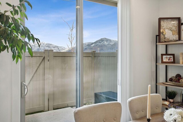 1960 W Jaydin Way S Unit 1, West Haven, UT 84401 - interior space featuring a mountain view