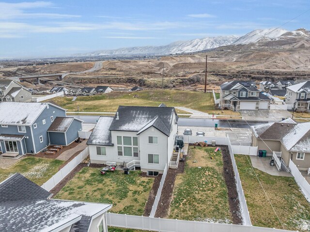 16132 S Coupler Ln Unit 406, Bluffdale, UT 84065 - bird's eye view featuring a residential view and a mountain view