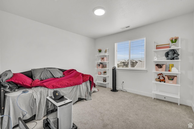 16132 S Coupler Ln Unit 406, Bluffdale, UT 84065 - bedroom with baseboards, visible vents, and carpet