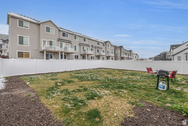 16132 S Coupler Ln Unit 406, Bluffdale, UT 84065 - view of yard with a residential view and fence