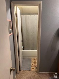 1450 N Sagewood Rd E Unit 17, Price, UT 84501 - full bathroom with shower / bath combination with curtain