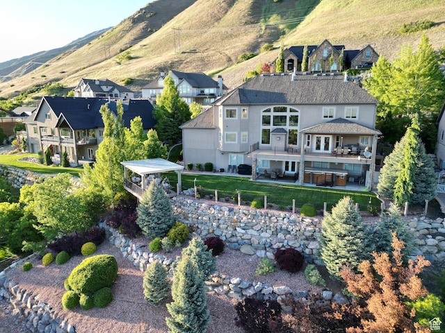 2524 E 700 S, Springville, UT 84663 - drone / aerial view featuring a residential view and a mountain view