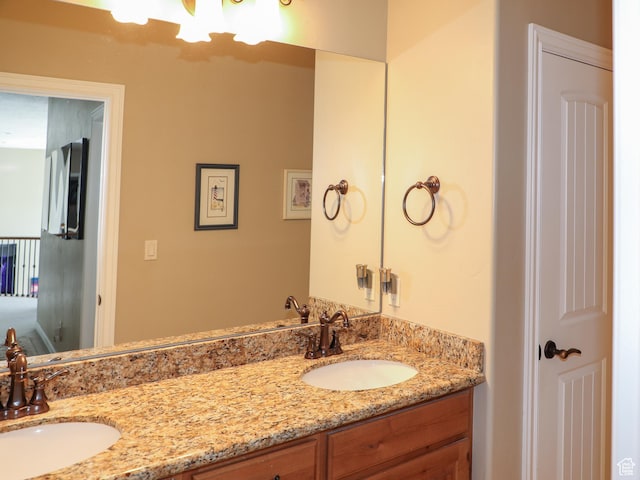 2524 E 700 S, Springville, UT 84663 - full bathroom with double vanity and a sink
