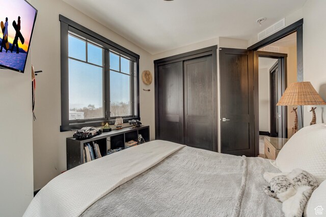 3676 Blackstone Dr, Park City, UT 84098 - bedroom with a closet and visible vents