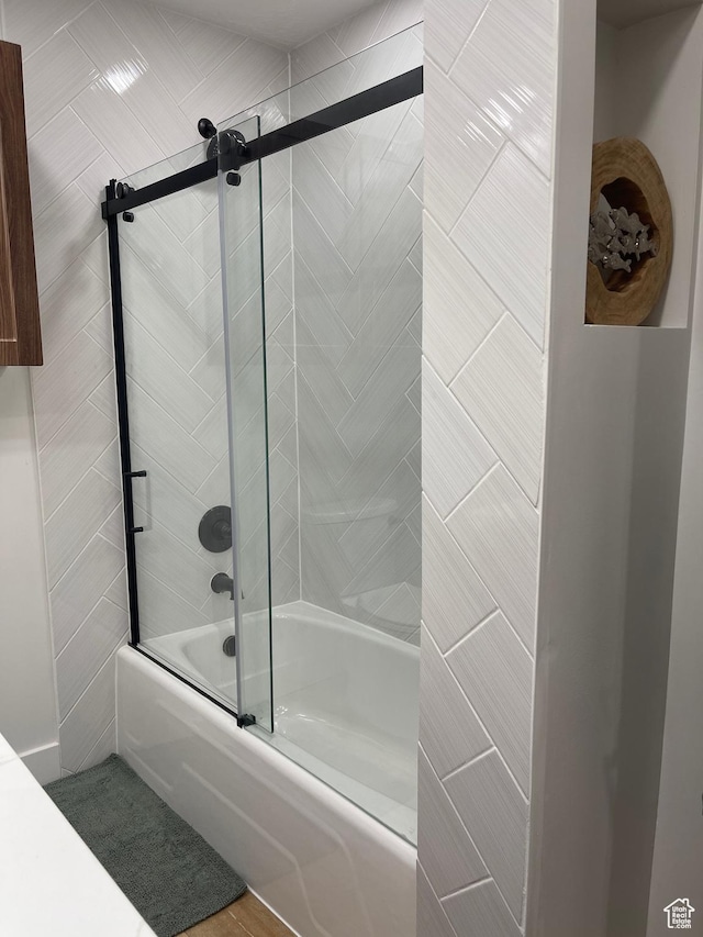 3444 S 1100 E, Millcreek, UT 84106 - full bathroom with bath / shower combo with glass door