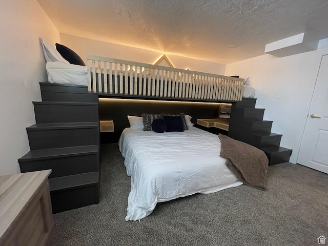 3444 S 1100 E, Millcreek, UT 84106 - carpeted bedroom with a textured ceiling